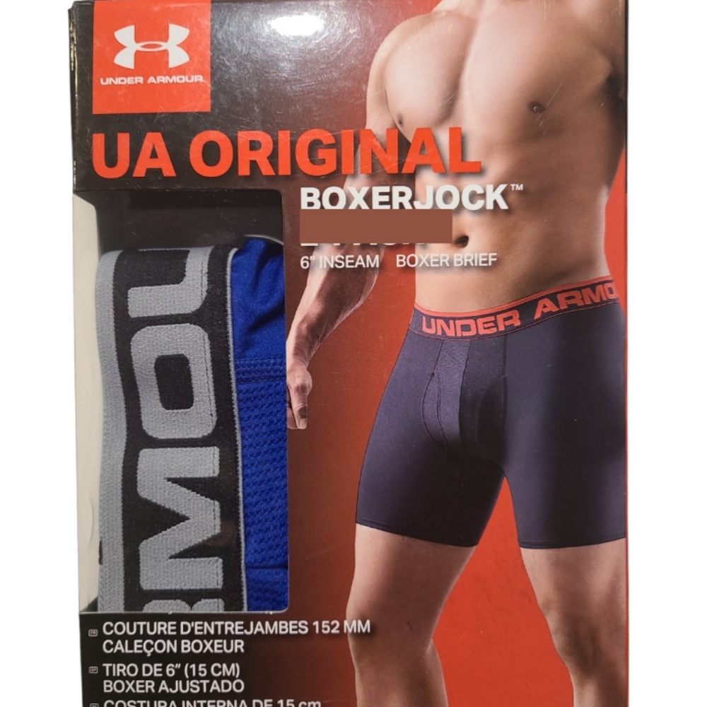 Under Armour boxer jock Medium 30-32 ONE royal blue